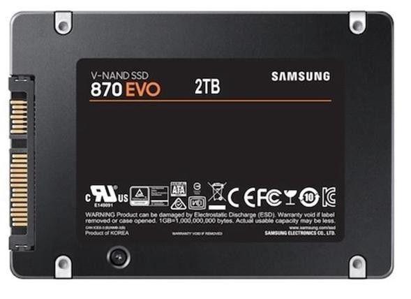 Renoverad Samsung 870 EVO SATA III 2.5" Internal SSD - Reebelo Sverige