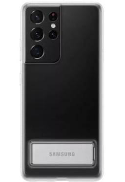 Renoverad Samsung Clear Standing Cover Phone Case for Galaxy S21 Ultra (5G) - Reebelo Sverige