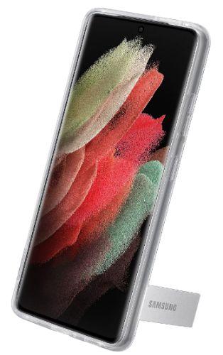 Renoverad Samsung Clear Standing Cover Phone Case for Galaxy S21 Ultra (5G) - Reebelo Sverige