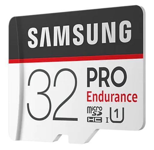 Renoverad Samsung PRO Endurance microSD with Adapter - Reebelo Sverige