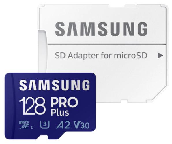 Renoverad Samsung Pro Plus microSDXC Card with Adapter 180MB/s - Reebelo Sverige