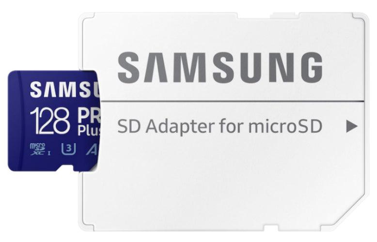 Renoverad Samsung Pro Plus microSDXC Card with Adapter 180MB/s - Reebelo Sverige