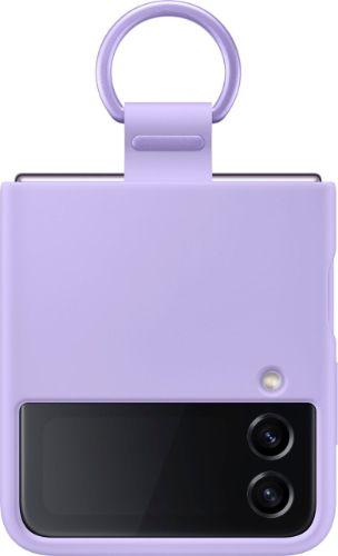 Renoverad Samsung Silicone Phone Cover with Ring for Galaxy Z Flip4 - Reebelo Sverige