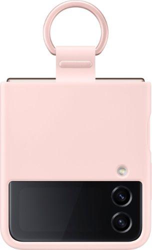 Renoverad Samsung Silicone Phone Cover with Ring for Galaxy Z Flip4 - Reebelo Sverige