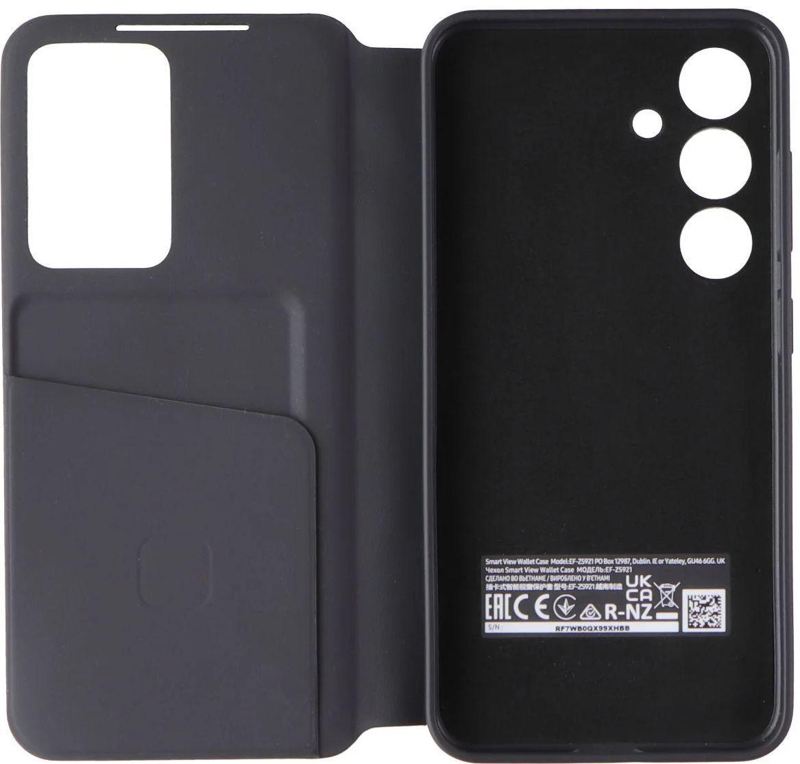 Renoverad Samsung Smart View Wallet Phone Case for Galaxy S24 - Reebelo Sverige