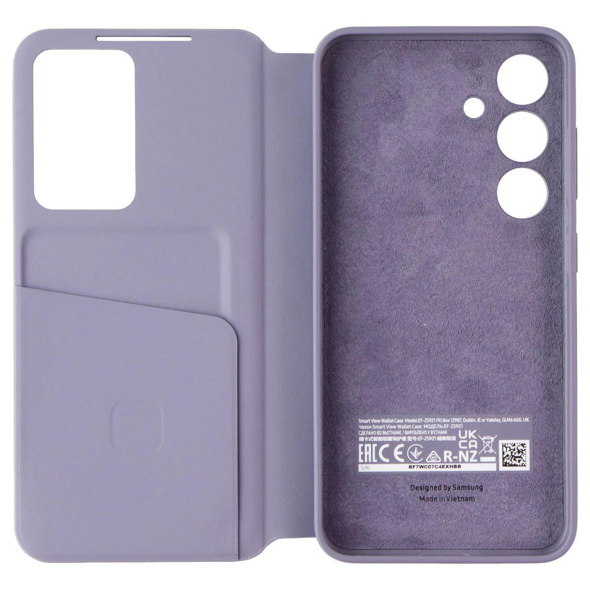 Renoverad Samsung Smart View Wallet Phone Case for Galaxy S24 - Reebelo Sverige