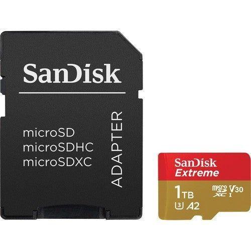 Renoverad SanDisk Extreme microSD UHS-I Card (Up to 160MB/s) with Adapter - Reebelo Sverige