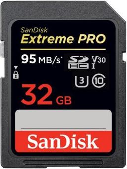 Renoverad SanDisk Extreme PRO SDHC/SDXC UHS-I Memory Card (95MB/s) - Reebelo Sverige