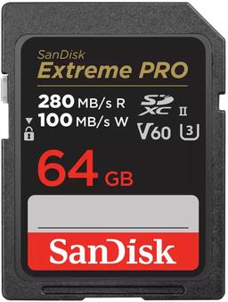 Renoverad SanDisk Extreme PRO SDXC UHS-II Memory Card (280MB/s) - Reebelo Sverige