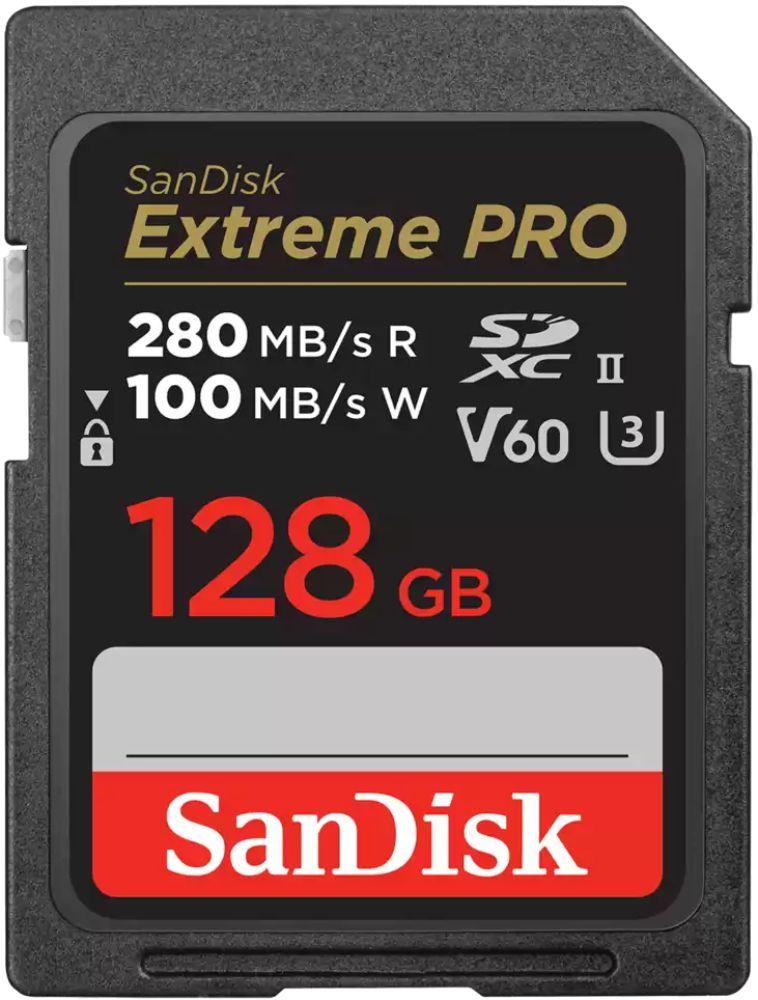 Renoverad SanDisk Extreme PRO SDXC UHS-II Memory Card (280MB/s) - Reebelo Sverige