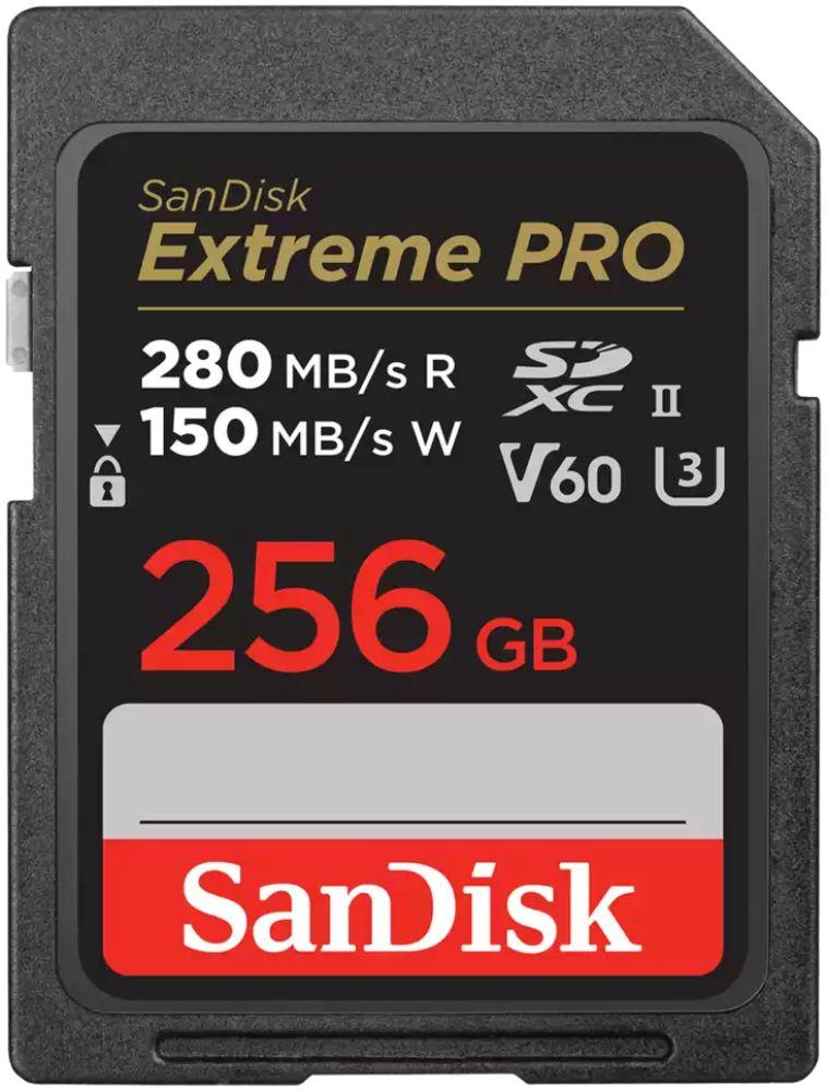 Renoverad SanDisk Extreme PRO SDXC UHS-II Memory Card (280MB/s) - Reebelo Sverige