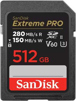 Renoverad SanDisk Extreme PRO SDXC UHS-II Memory Card (280MB/s) - Reebelo Sverige