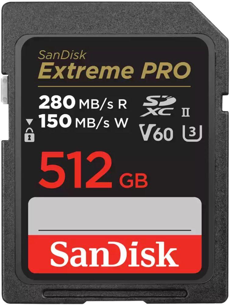 Renoverad SanDisk Extreme PRO SDXC UHS-II Memory Card (280MB/s) - Reebelo Sverige