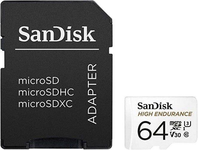 Renoverad SanDisk High Endurance microSDHC/SDXC Card with Adapter - Reebelo Sverige