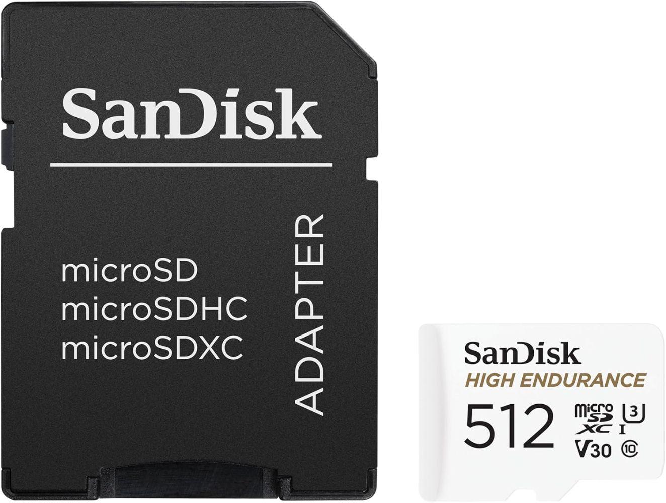 Renoverad SanDisk High Endurance microSDHC/SDXC Card with Adapter - Reebelo Sverige