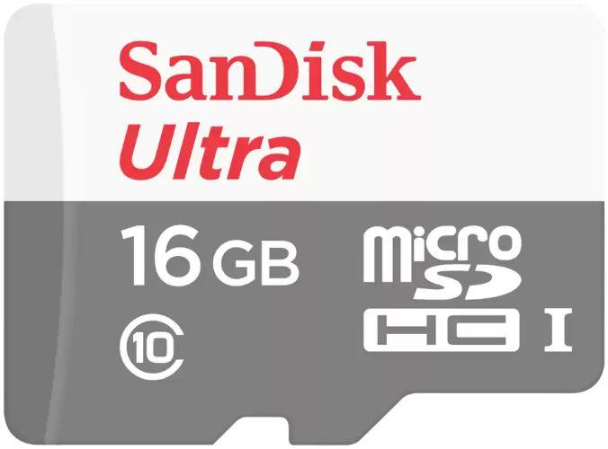 Renoverad SanDisk Ultra microSDHC/SDXC UHS-I Card (Up to 80MB/s) - Reebelo Sverige