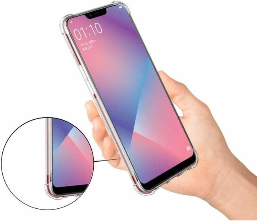 Renoverad Shockproof Transparent Phone Case for OPPO A3s - Reebelo Sverige