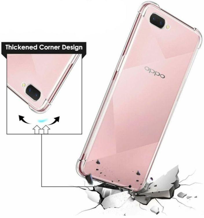 Renoverad Shockproof Transparent Phone Case for OPPO A3s - Reebelo Sverige