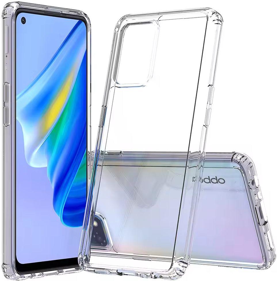 Renoverad Shockproof Transparent Phone Case for OPPO A95 - Reebelo Sverige