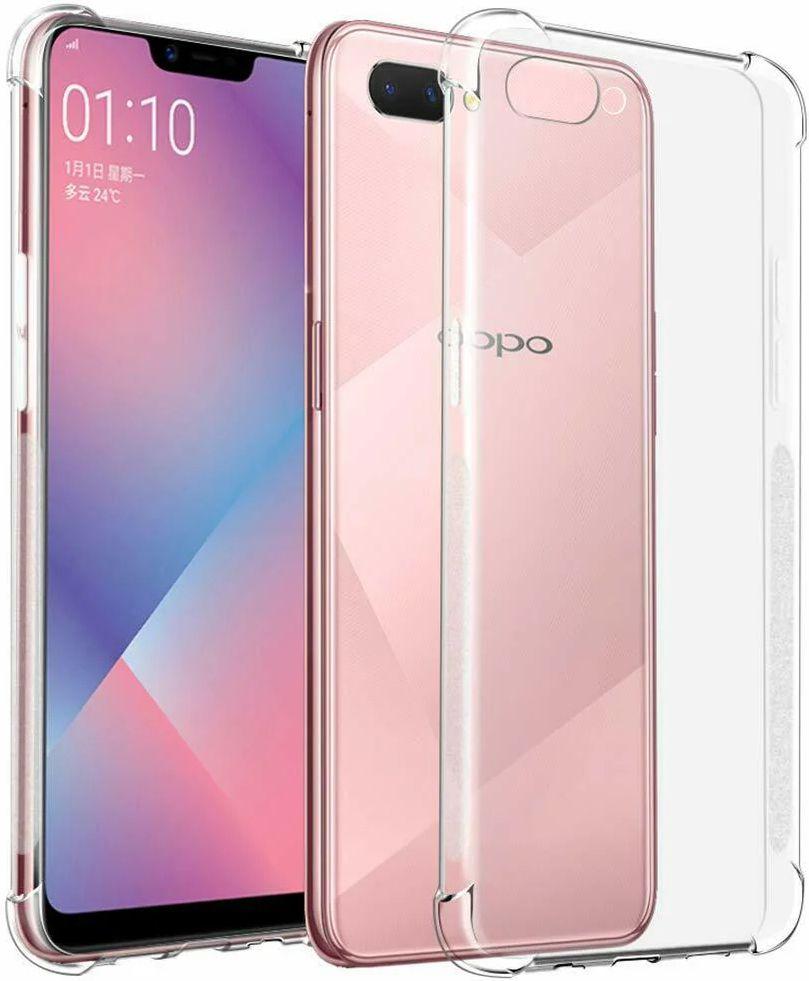 Renoverad Shockproof Transparent Phone Case for OPPO AX5 - Reebelo Sverige