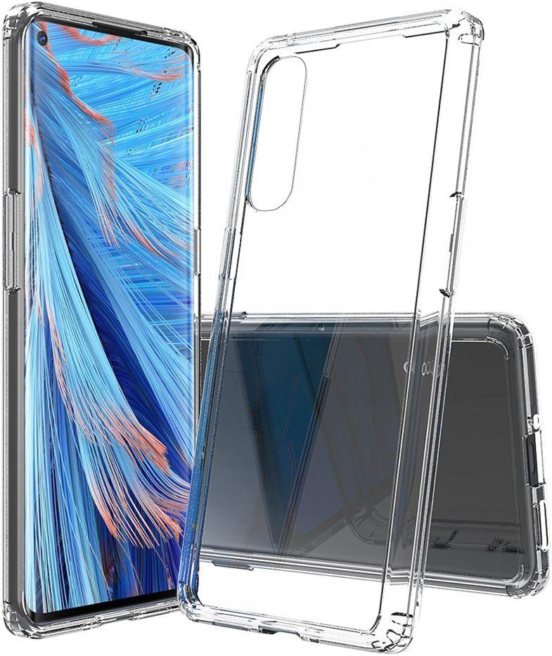 Renoverad Shockproof Transparent Phone Case for OPPO Find X2 - Reebelo Sverige
