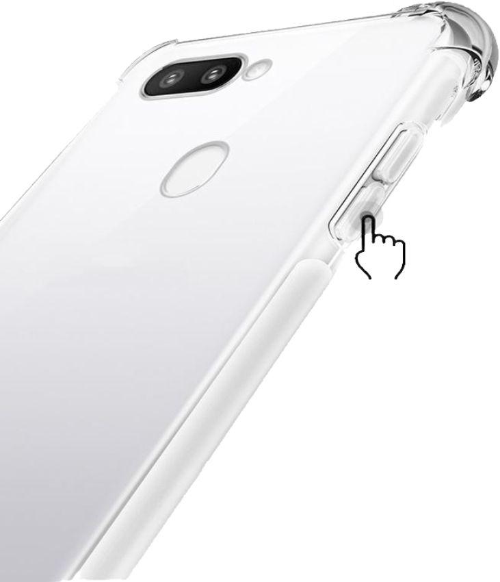 Renoverad Shockproof Transparent Phone Case for OPPO R15 - Reebelo Sverige