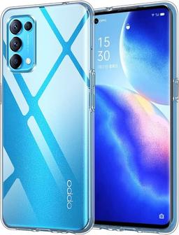 Renoverad Shockproof Transparent Phone Case for OPPO Reno5 - Reebelo Sverige