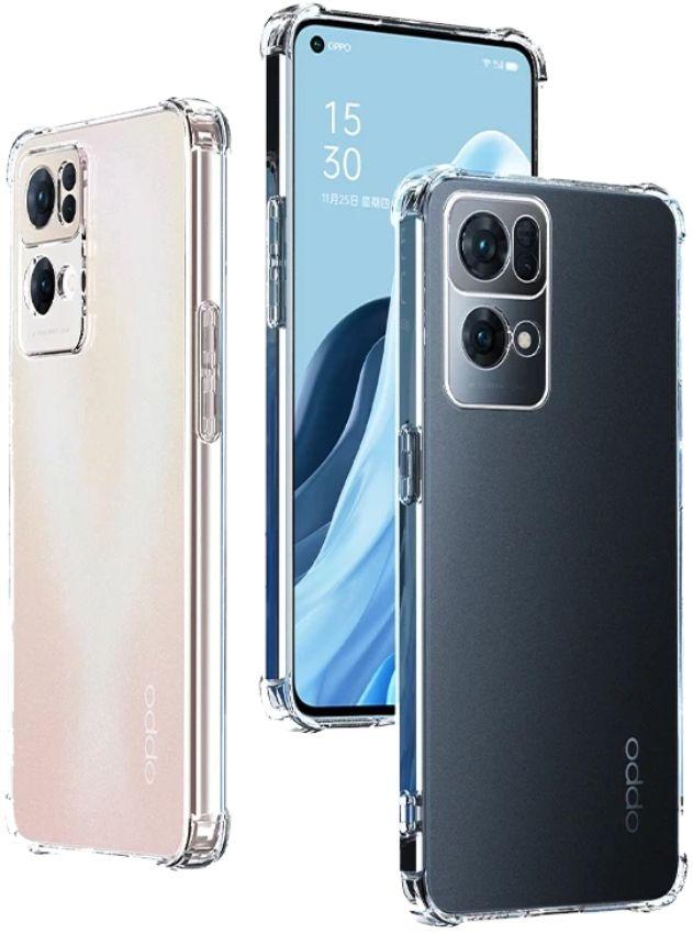 Renoverad Shockproof Transparent Phone Case for OPPO Reno7 - Reebelo Sverige