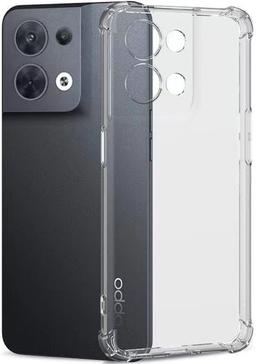 Renoverad Shockproof Transparent Phone Case for OPPO Reno8 - Reebelo Sverige