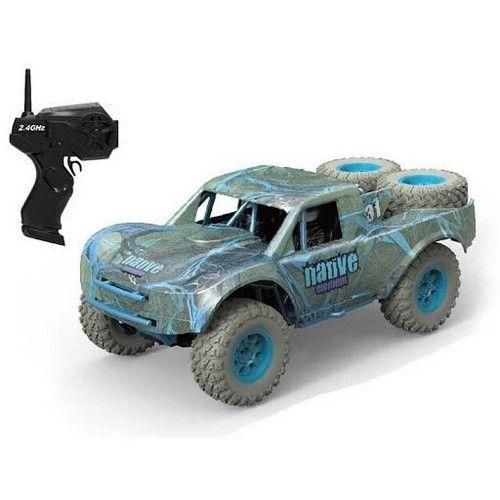 Renoverad Short Course RC Truck Silver/Blue - Reebelo Sverige