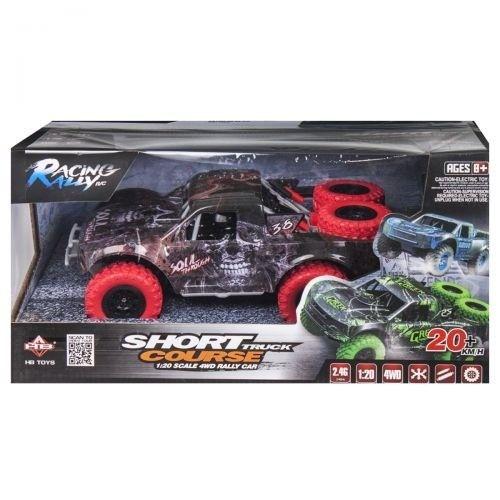 Renoverad Short Course RC Truck Silver/Pink - Reebelo Sverige