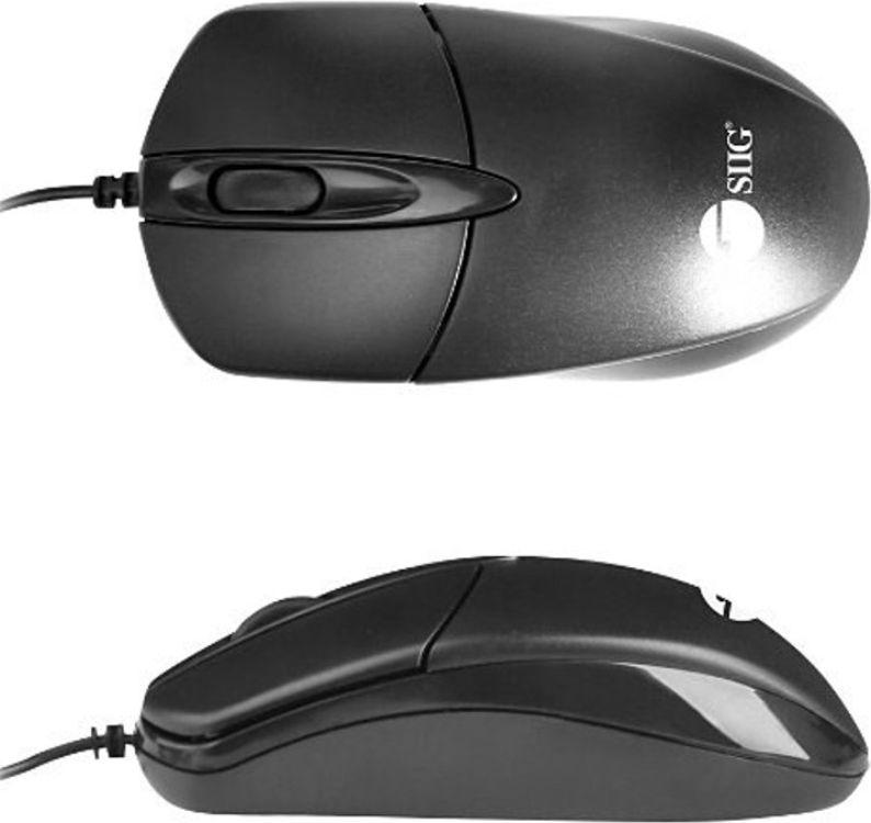 Renoverad SIIG 3 Buttons USB Optical Mouse - Reebelo Sverige