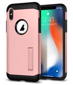Renoverad Spigen Slim Armor Dual Layer Case for iPhone Xs / X - Reebelo Sverige