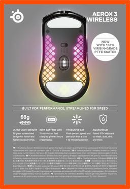 Renoverad SteelSeries Aerox 3 Wireless Gaming Mouse - Reebelo Sverige