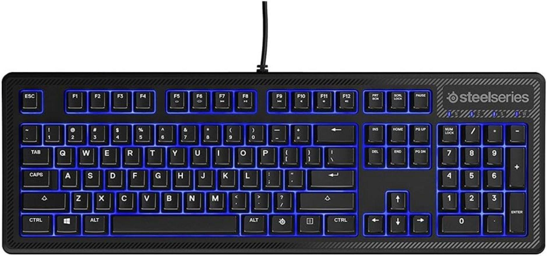 Renoverad SteelSeries Apex 100 LED Gaming Keyboard - Reebelo Sverige
