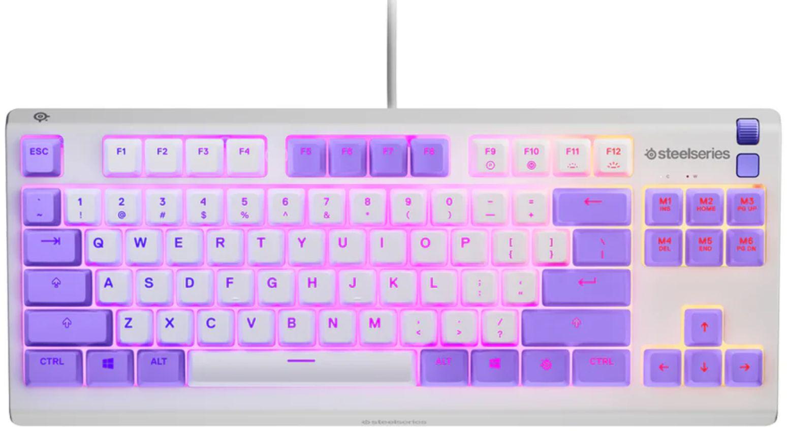Renoverad SteelSeries Apex 3 TKL Wired RGB Lighting Gaming Keyboard - Reebelo Sverige