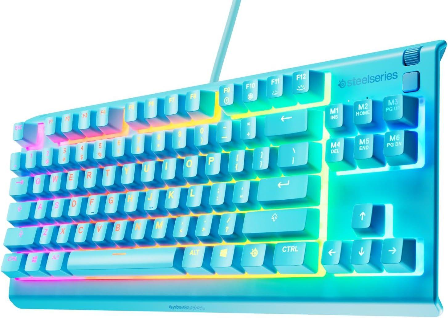 Renoverad SteelSeries Apex 3 TKL Wired RGB Lighting Gaming Keyboard - Reebelo Sverige