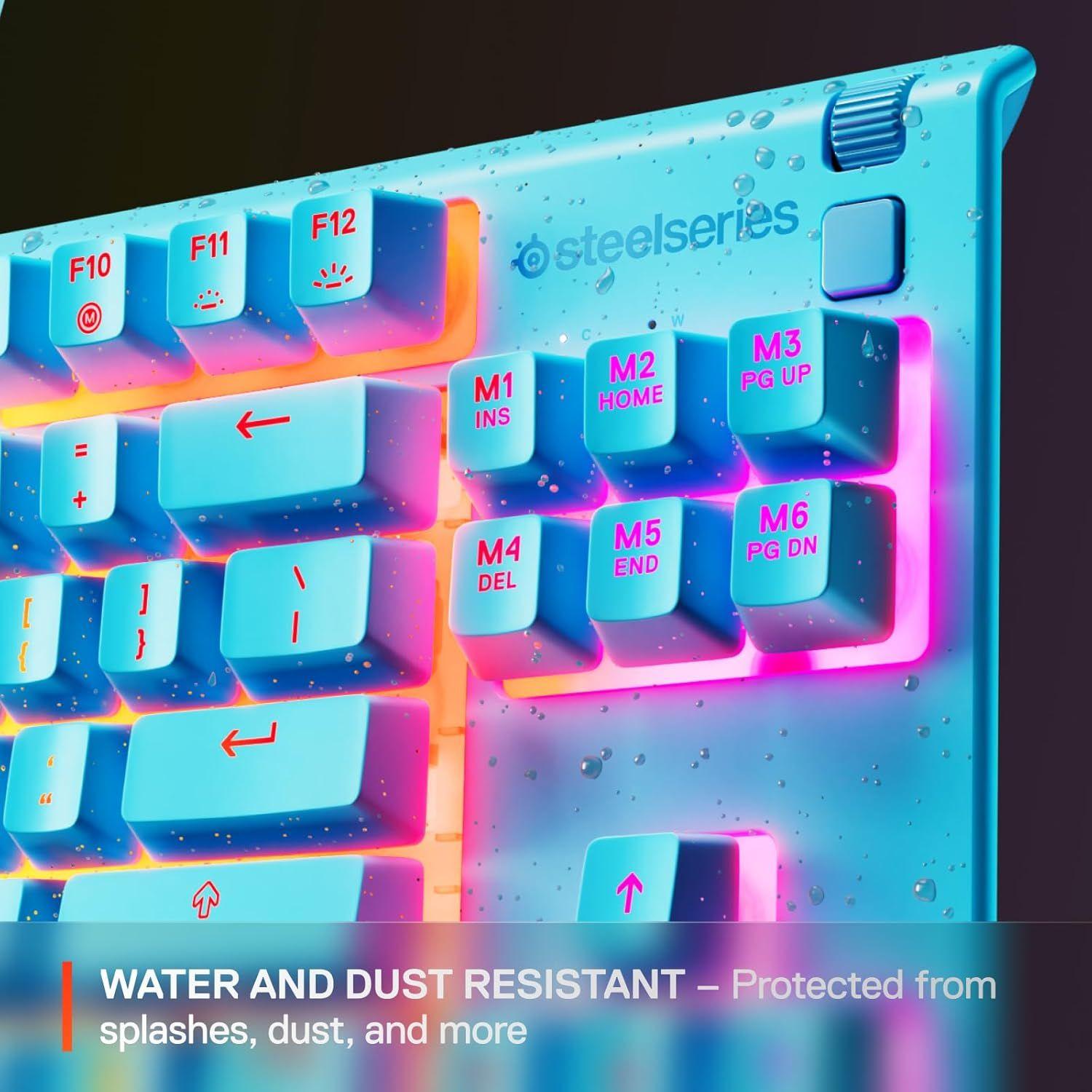 Renoverad SteelSeries Apex 3 TKL Wired RGB Lighting Gaming Keyboard - Reebelo Sverige