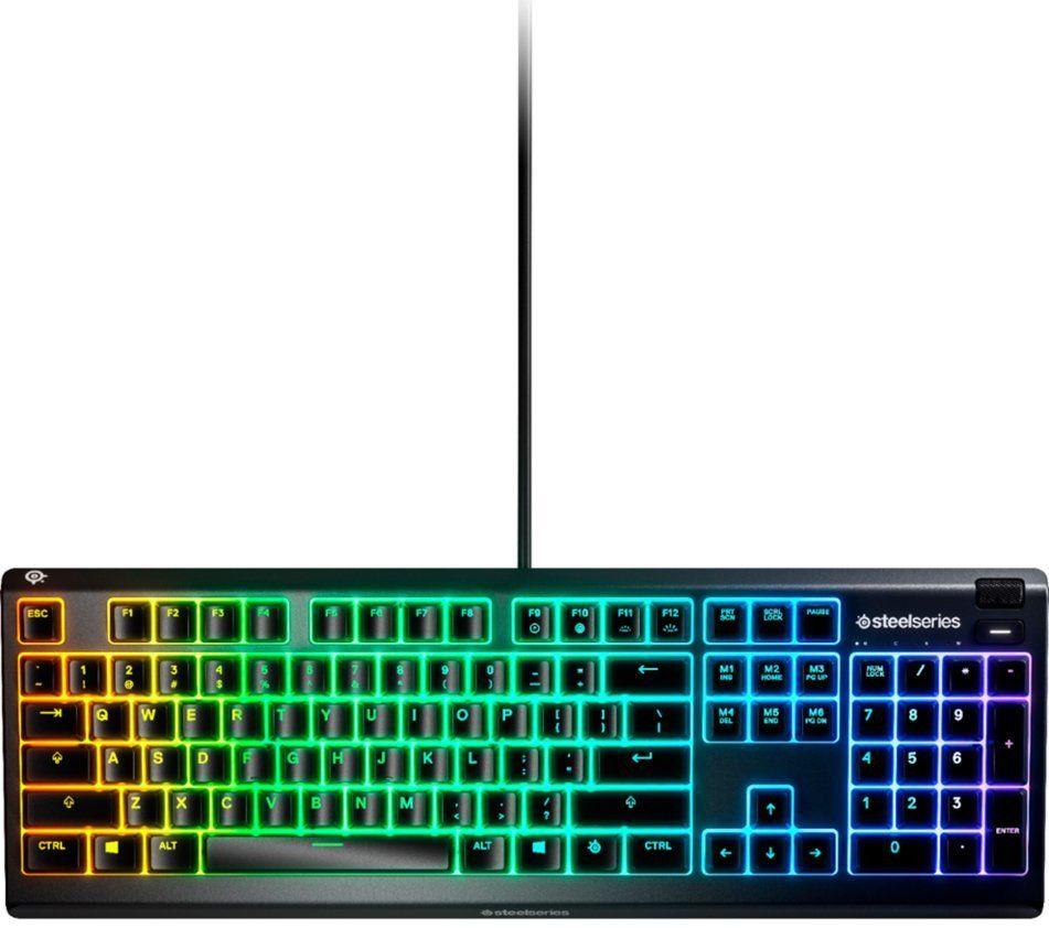Renoverad SteelSeries Apex 3 TKL Wired RGB Lighting Gaming Keyboard - Reebelo Sverige