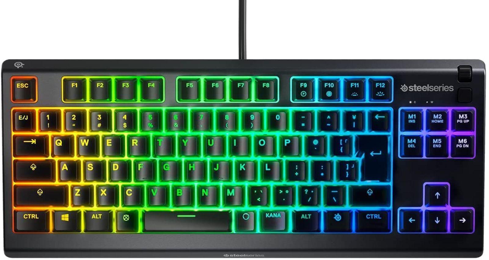 Renoverad SteelSeries Apex 3 TKL Wired RGB Lighting Gaming Keyboard - Reebelo Sverige