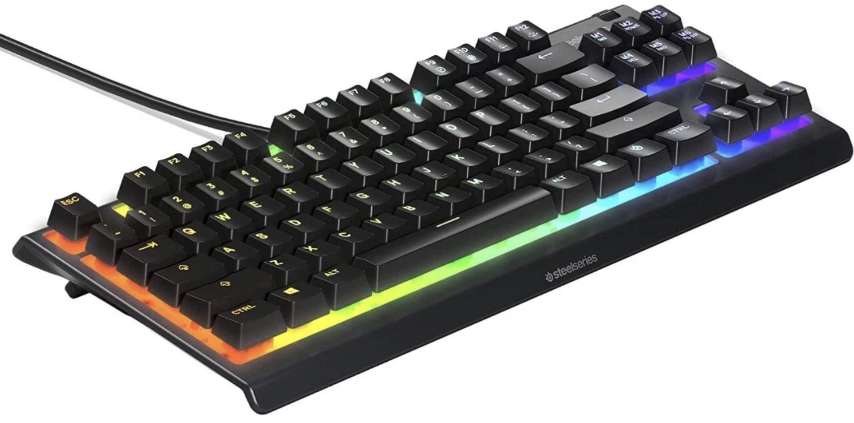 Renoverad SteelSeries Apex 3 TKL Wired RGB Lighting Gaming Keyboard - Reebelo Sverige