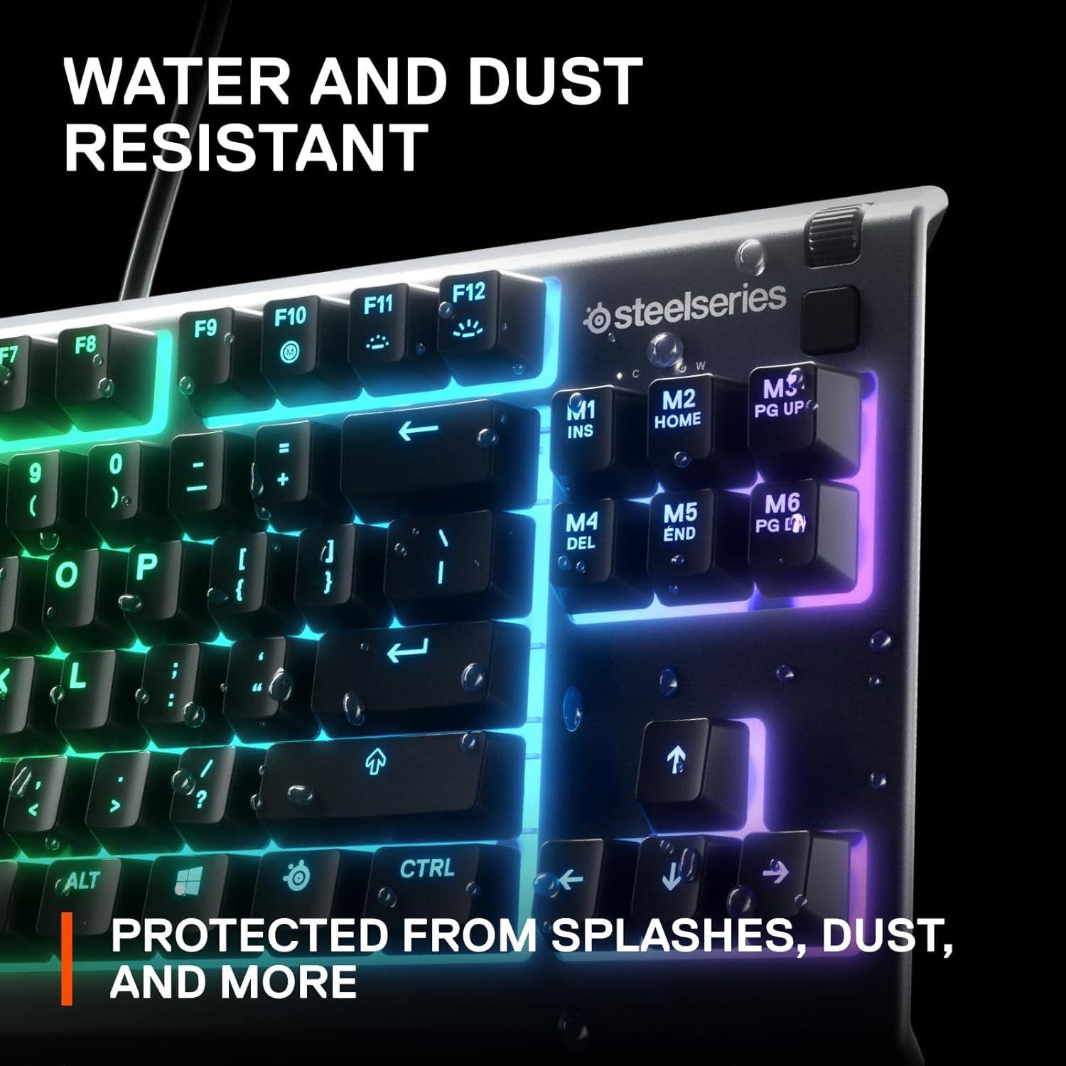 Renoverad SteelSeries Apex 3 TKL Wired RGB Lighting Gaming Keyboard - Reebelo Sverige