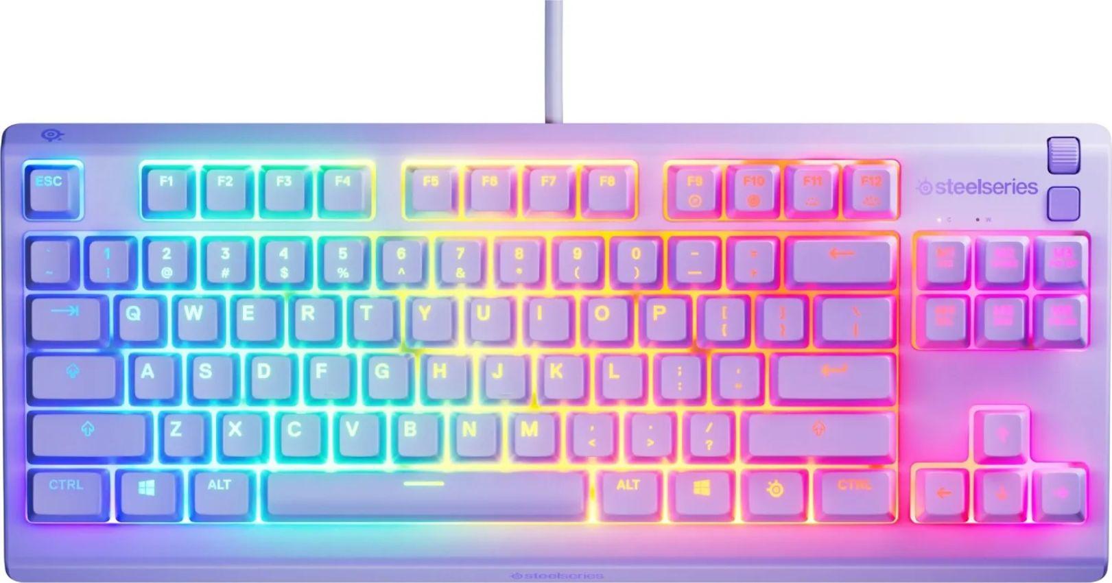 Renoverad SteelSeries Apex 3 TKL Wired RGB Lighting Gaming Keyboard - Reebelo Sverige