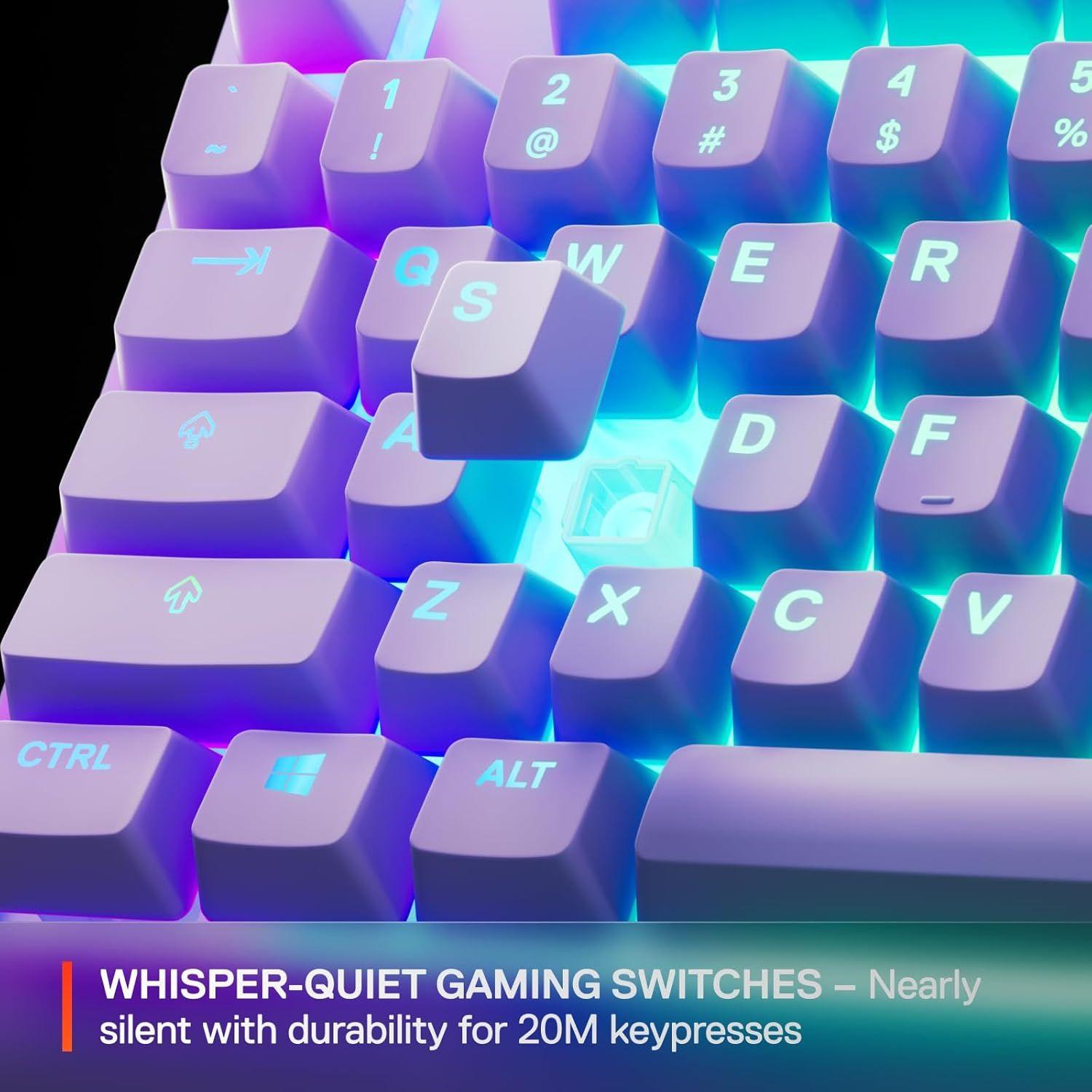 Renoverad SteelSeries Apex 3 TKL Wired RGB Lighting Gaming Keyboard - Reebelo Sverige