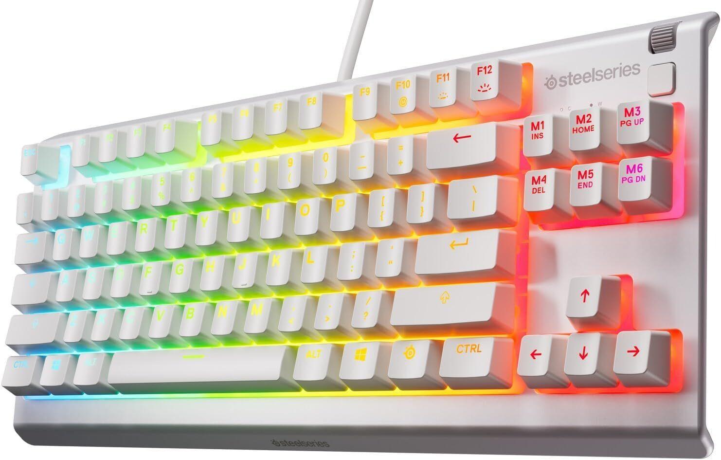 Renoverad SteelSeries Apex 3 TKL Wired RGB Lighting Gaming Keyboard - Reebelo Sverige