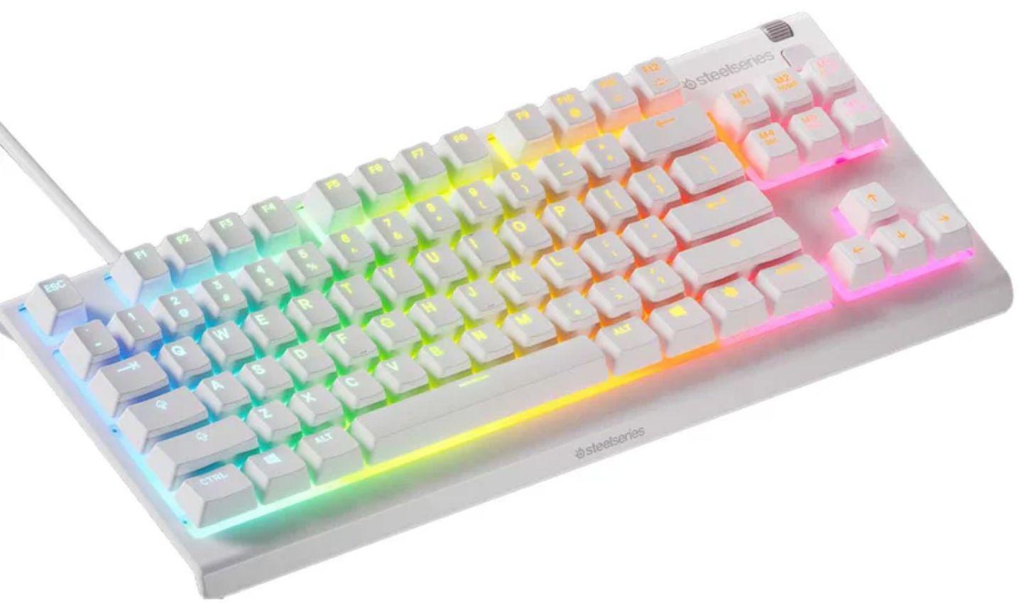 Renoverad SteelSeries Apex 3 TKL Wired RGB Lighting Gaming Keyboard - Reebelo Sverige