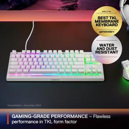 Renoverad SteelSeries Apex 3 TKL Wired RGB Lighting Gaming Keyboard - Reebelo Sverige