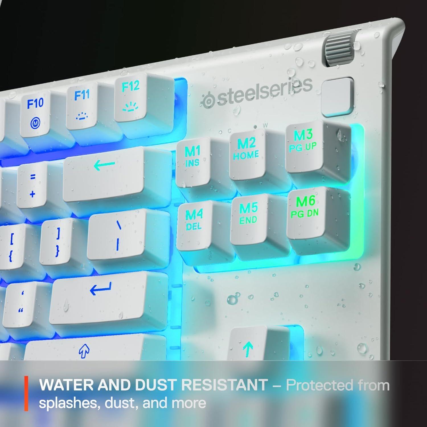 Renoverad SteelSeries Apex 3 TKL Wired RGB Lighting Gaming Keyboard - Reebelo Sverige