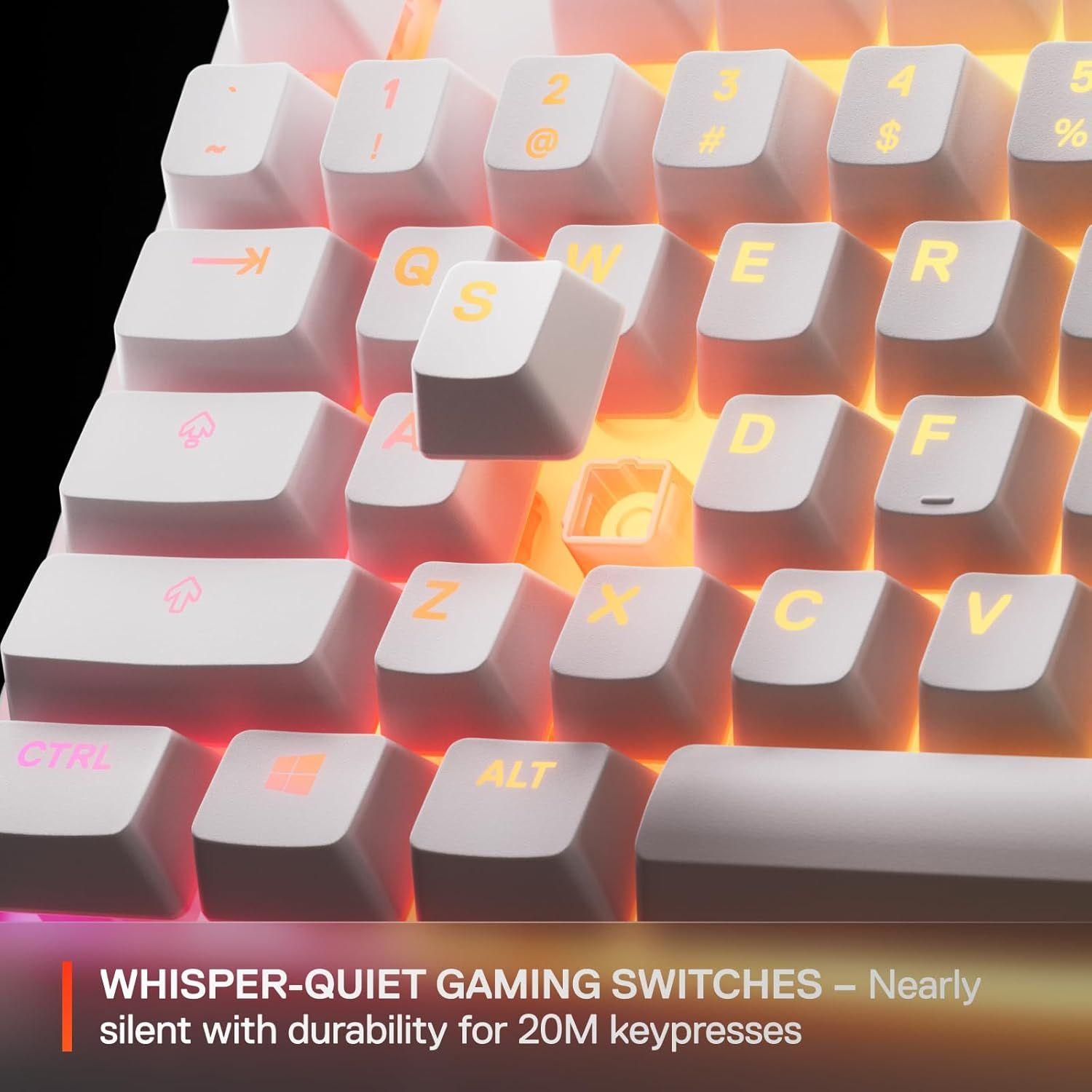 Renoverad SteelSeries Apex 3 TKL Wired RGB Lighting Gaming Keyboard - Reebelo Sverige
