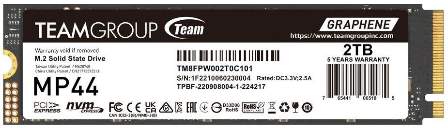 Renoverad Team Group Elite MP44 M.2 PCIe 4.0 SSD - Reebelo Sverige